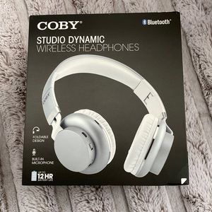 COBY wireless headphones